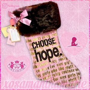 Juicy Couture St. Jude Christmas Stocking